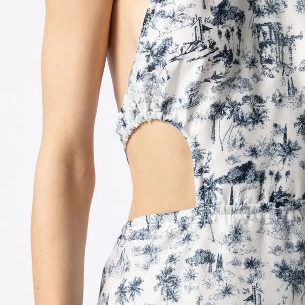 SIR the label Blue and White Maxi Dress - Picture 10 of 14